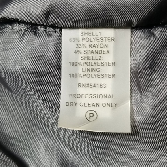 Calvin Klein Sequin Dress Size 6 Sleeveless Grey Lined - Picture 7 of 7